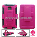 for LG L3X heavy duty stand hard case cover belt clips
